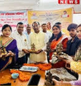 singroli,M.P. Jan Abhiyan Parishad, clay Ganesh workshop