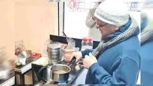 dehradoon, CM Dhami ,made special tea
