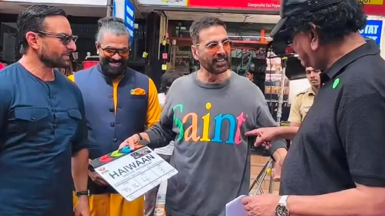 mumbai, Shooting of Akshay Kumar,Haivaan