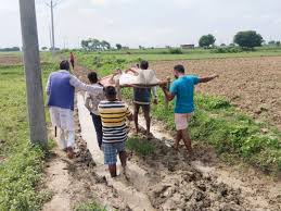 singroli,   patient was taken,muddy roads