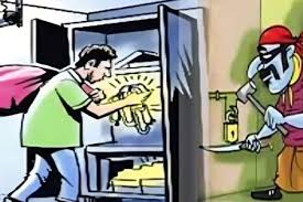 gwalior, Unknown thieves ,stole Rs 25 lakh