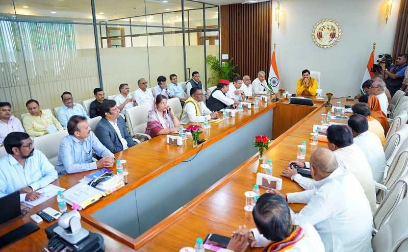 bhopal, All party meeting , OBC reservation