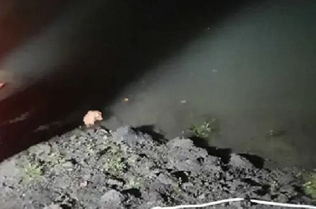 indore, Two children drowned , rain water