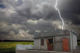 datia, Incidents of lightning ,village