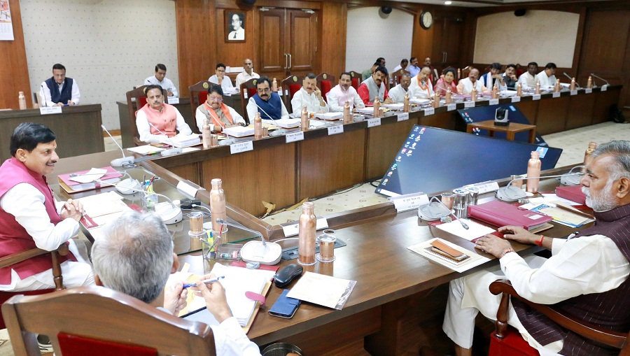 bhopal, Cabinet meeting ,Dr. Mohan Yadav