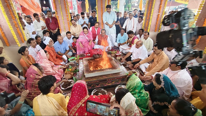 vidisha, Union Minister Shivraj Singh , Lord Ganesha 