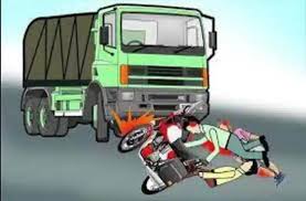 chatarpur,   accident happened , high speed bikes