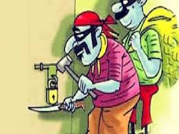 gwalior, Theft in the house ,elderly couple 