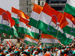 singroli,Strong protest , Congress