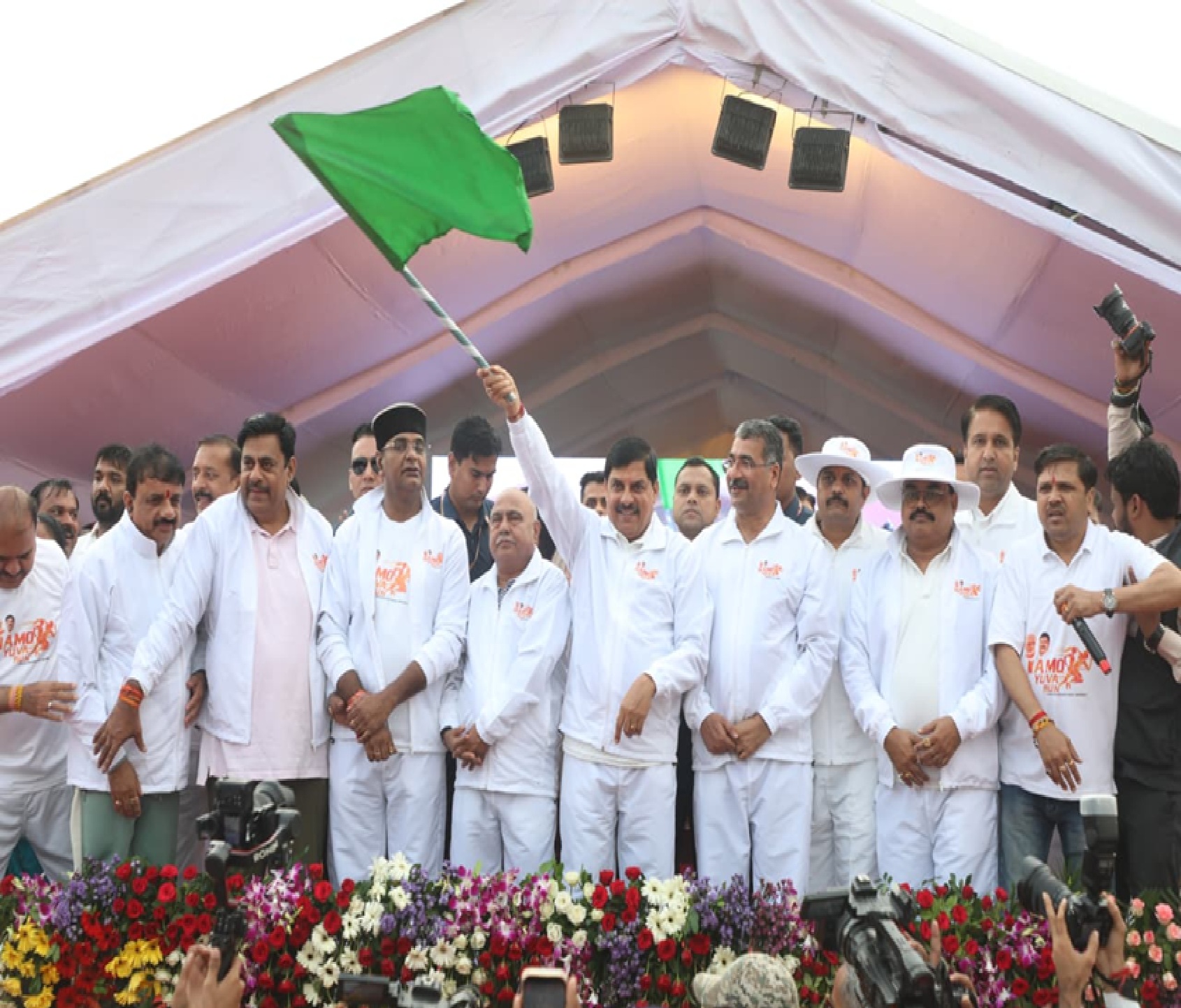 bhopal, Namo Yuva Run , drug-free India