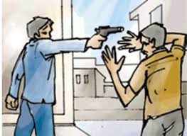 gwalior, Failed robbery attempt , gunpoint