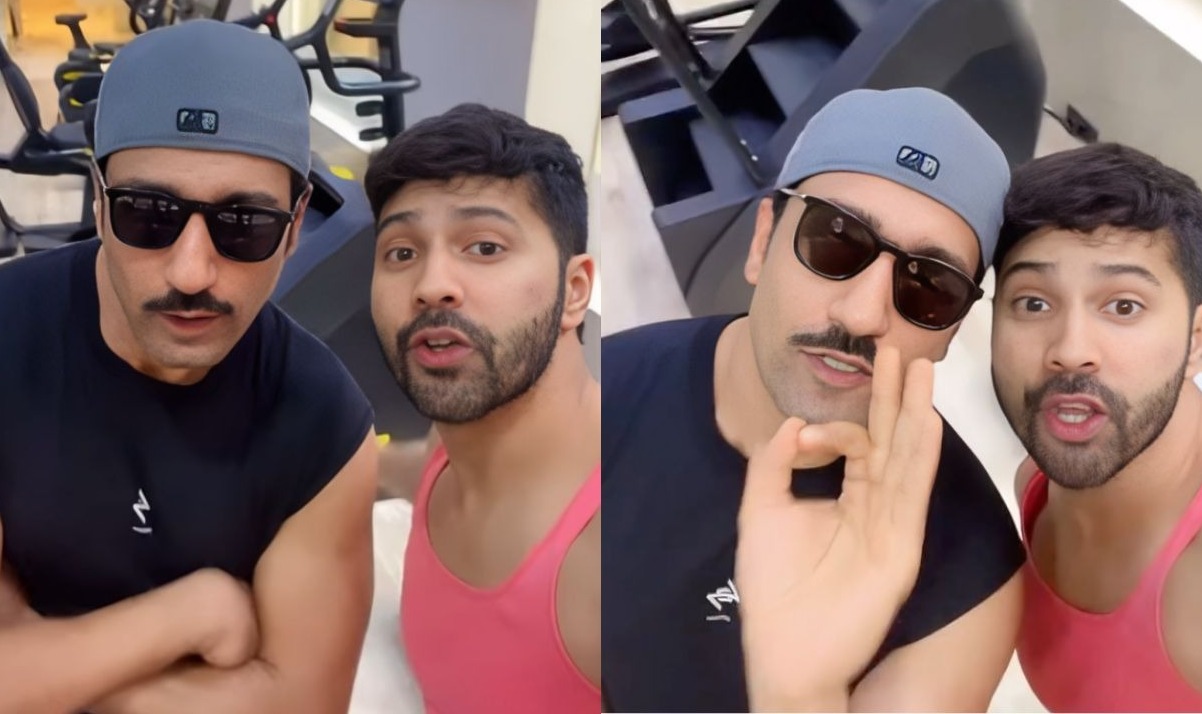 mumbai, Varun Dhawan and Vicky Kaushal ,ong 