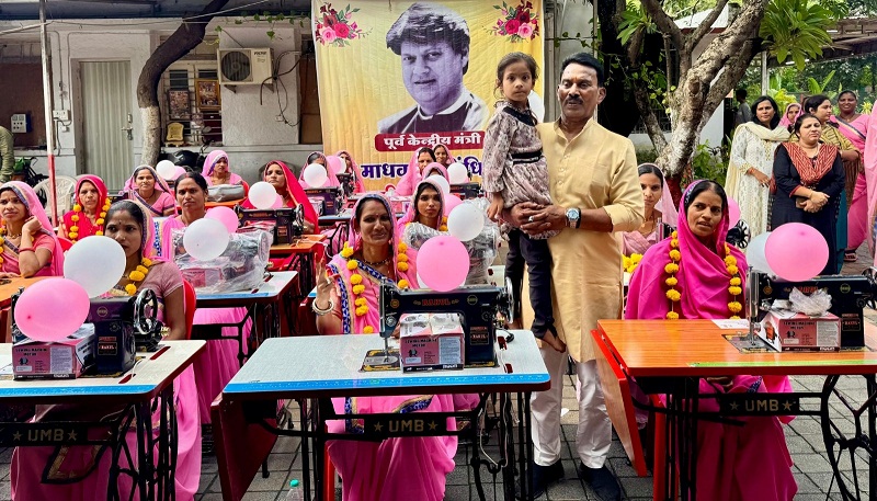 indore, Sewing machine , Minister Silavat