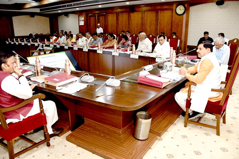 bhopal, Under the chairmanship, cabinet took decisions