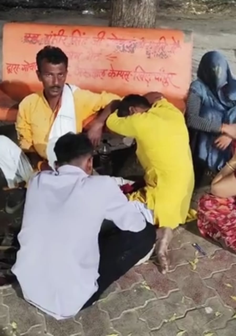 rajgarh,   young man , road accident