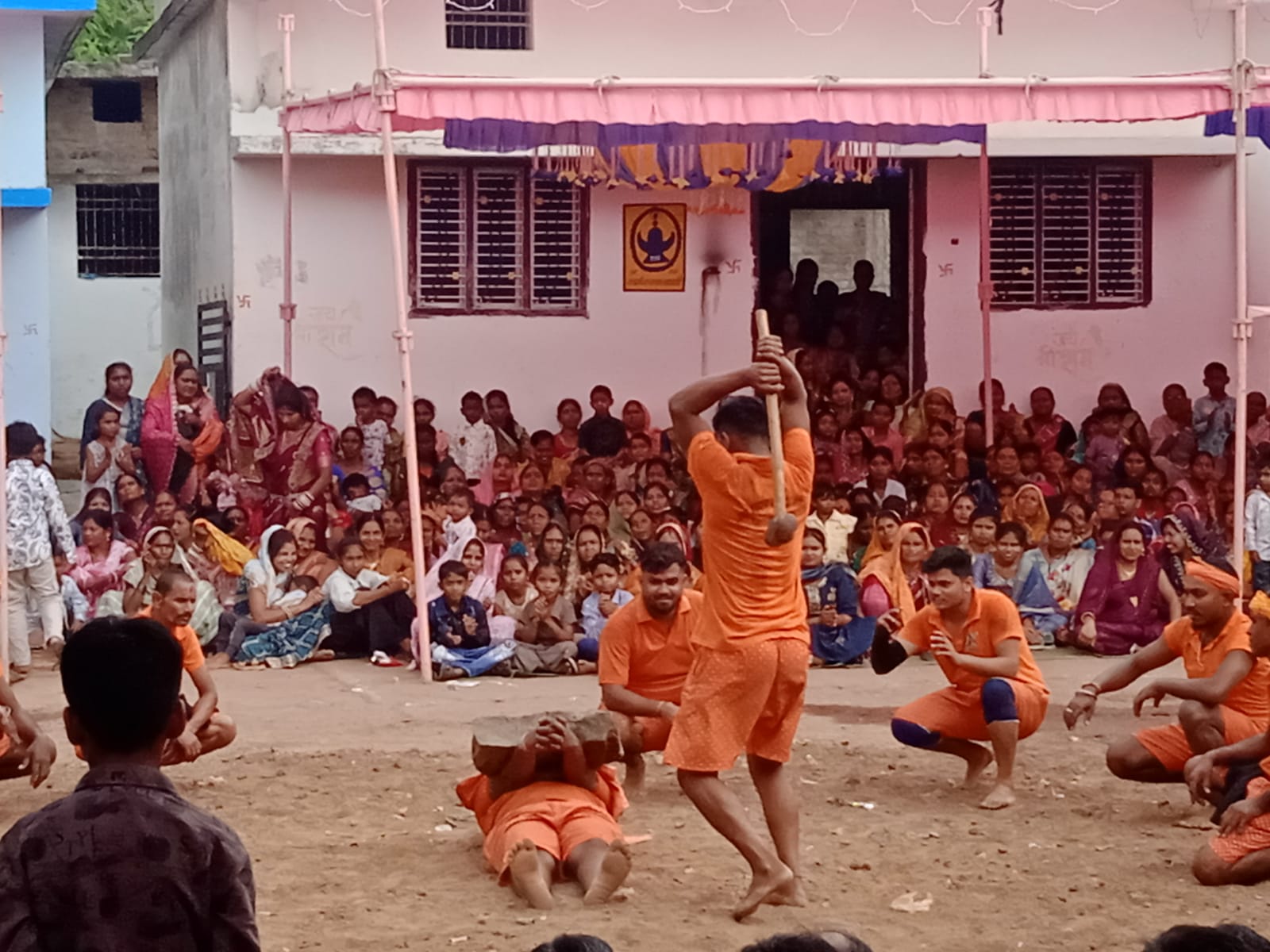 dhamtari,Matar festival celebrated ,pomp in villages