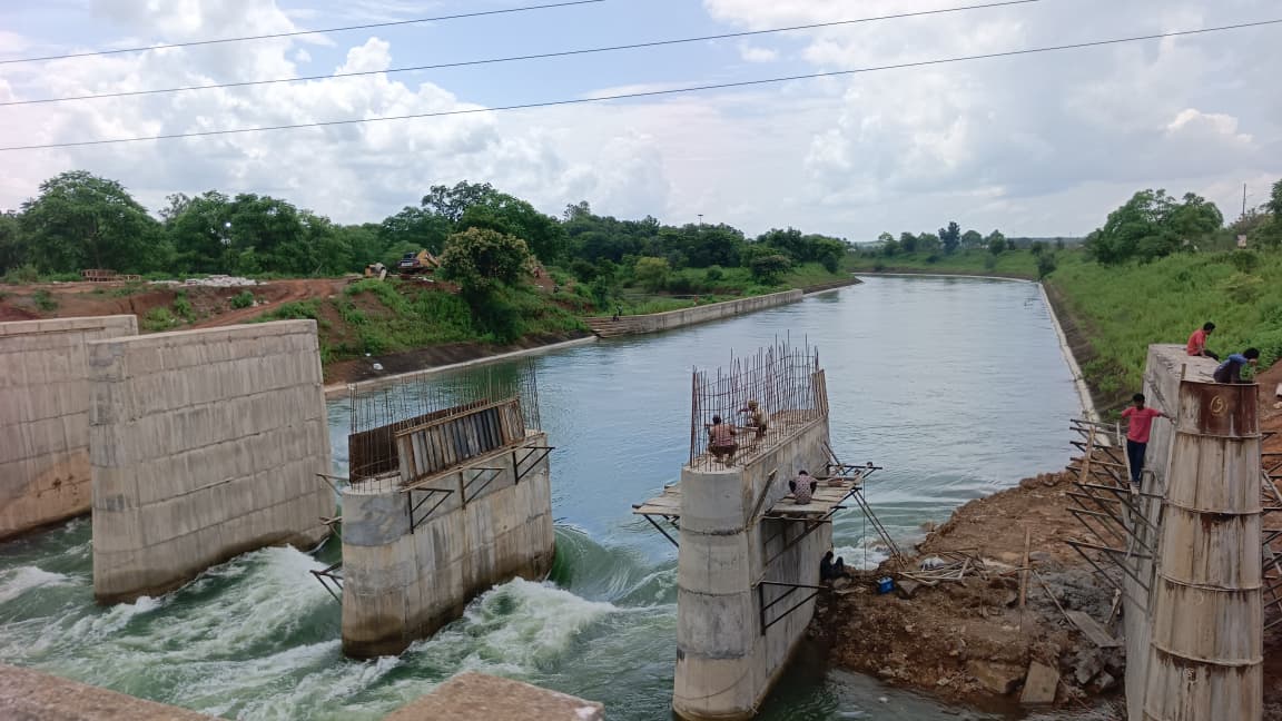 dhamtari,   new bridge, Rudri Barrage 