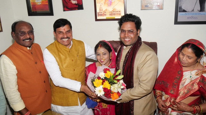 gwalior, Chief Minister , attended the wedding 