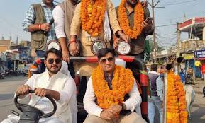 singroli, newly elected president ,Youth Congress  