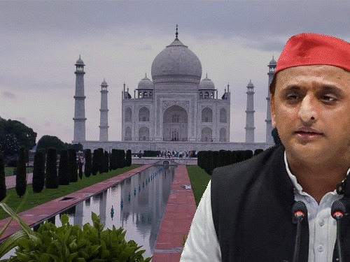 Uttarpradesh , Akhilesh Yadav , Taj Mahal,  identity , Agra