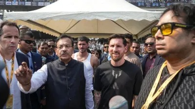 West Bengal,  Sports Minister , Aroop Biswas , resigns, Football star , Lionel Messi