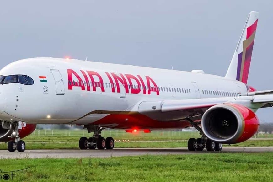 Air India flight, returns after takeoff, causing commotion ,among passengers