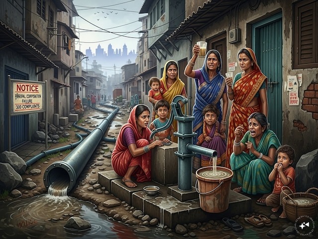 Indore , contaminated,  water tragedy,  Situation, uncontrollable