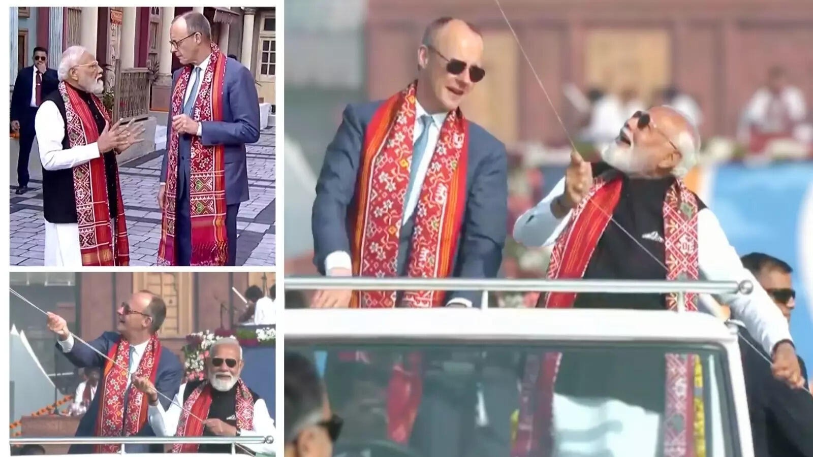 Sabarmat , PM Modi, Friedrich Merz , meeting,   Kite Festival