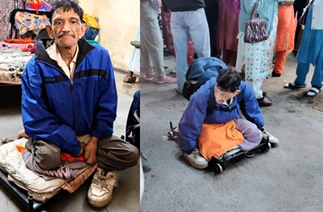 Indore , worth crores , guise , begging, administration , surprised.