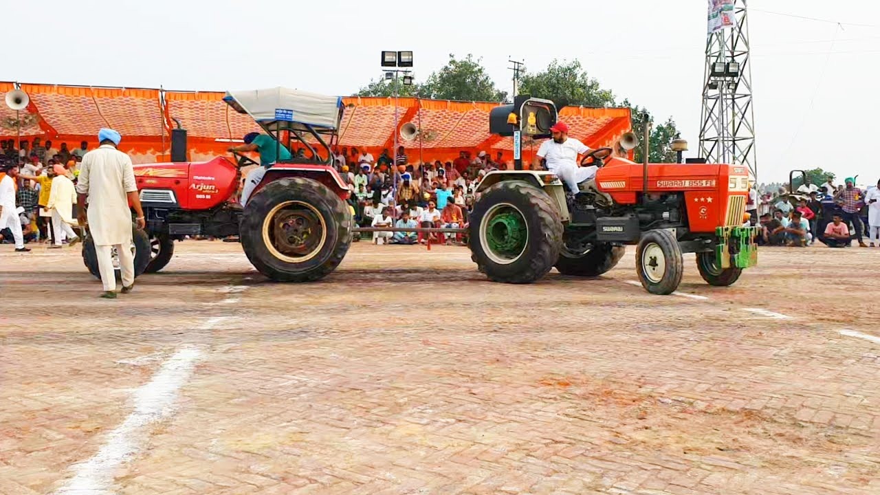Dewas., Tractor Tochan Competition Controversy in Ajnas: Villagers Demand Fair Inquiry