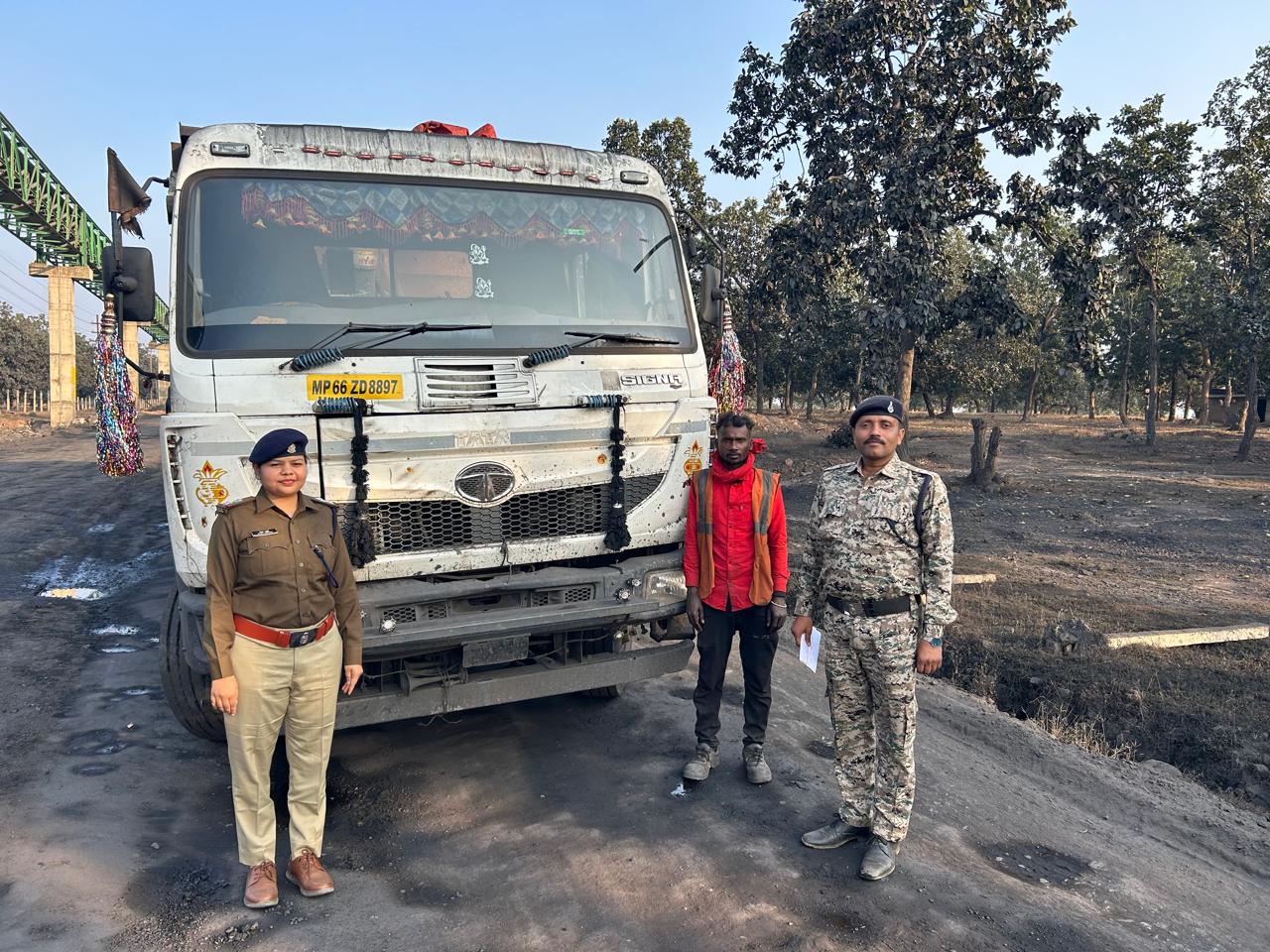  Singrauli., Strict action taken in Transport Public Awareness Mission 