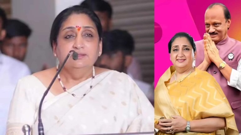 Controversy , Sunetra Pawar,swearing, Sharad Pawar, unaware: NCP-SP claim