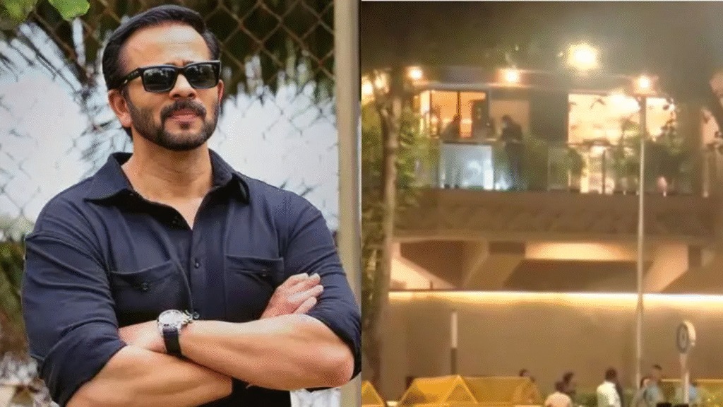  new twist , firing outside, Rohit Shetty, house,accused ,CCTV.