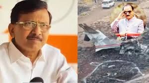 Mumbai.Ajit Pawar, plane crash, Sanjay Raut,claim, says, behind,conspiracy
