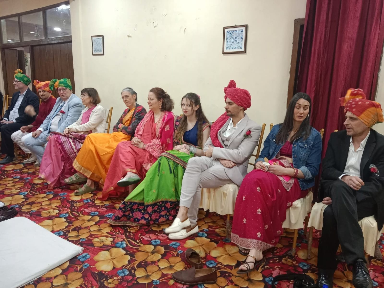 A glimpse of Indian culture in Singrauli, even foreign guests were mesmerized.