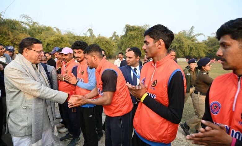 Chief Minister Dhami concludes Manish Chand Memorial Cricket Tournament 2026 in Khatima