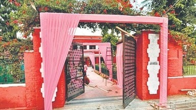 Uproar,Delhi University college over principal,son, wedding