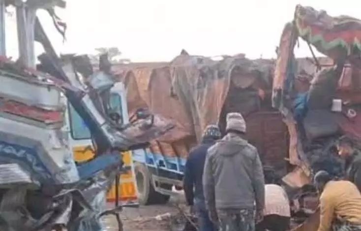 Uncle,nephew travelling, Maharashtra ,Uttar Pradesh, tragic accident