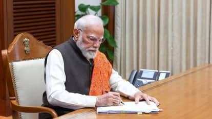 PM Modi , takes, over ,new, office,from, Seva Tirtha
