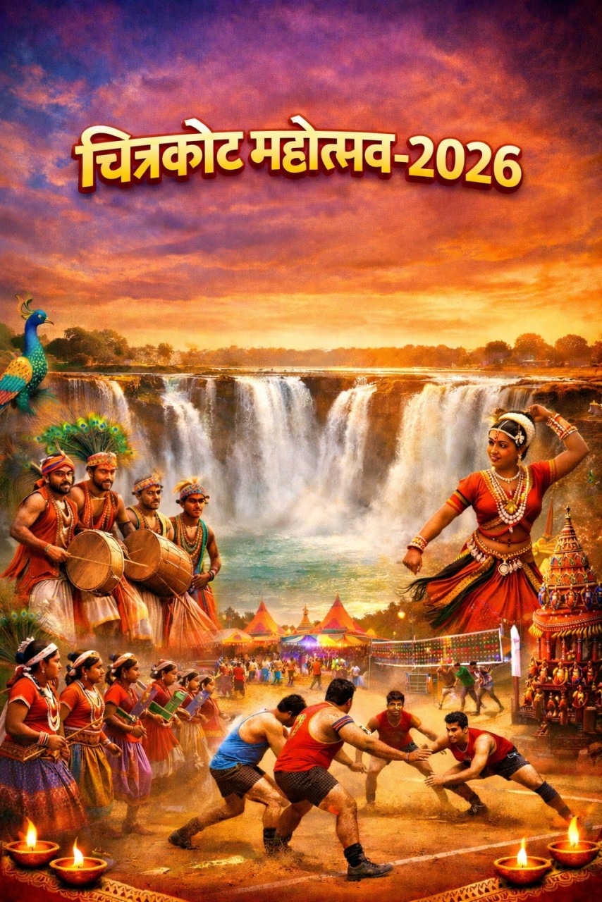 Chitrakoot Festival 2026 begins, culture,sports galore in Bastar