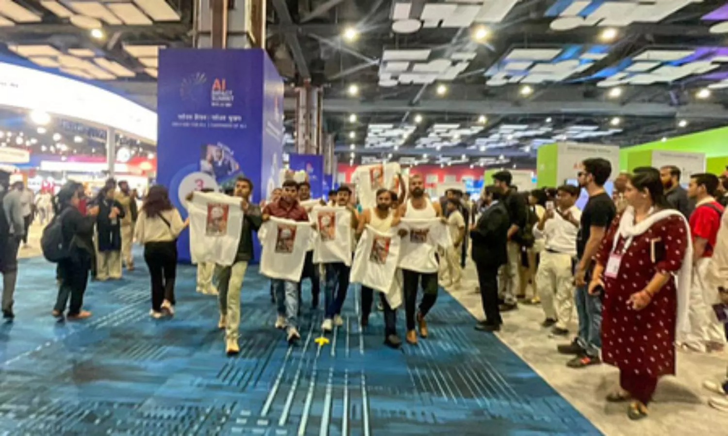 AI Summit uproar: Four Youth Congress leaders sent ,5-day police custody