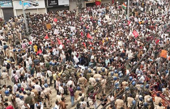 Student protests , NEET paper ,leak intensify,Bihar