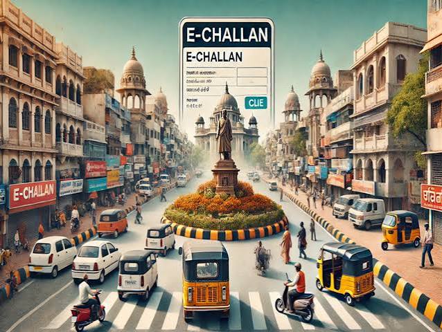 Traffic ,MP; e-challans ,60 days