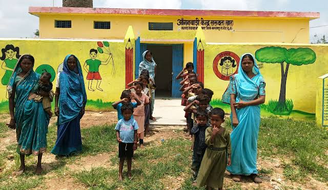  National Nutrition ,Child Development , Anganwadi centers 
