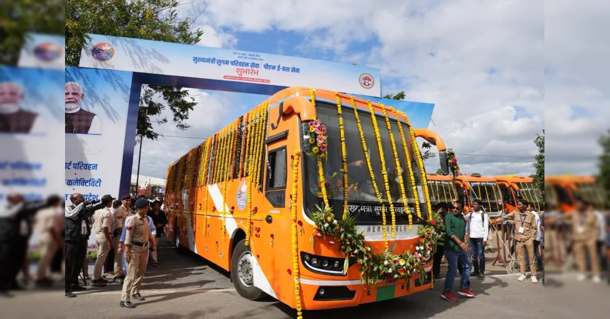   10 e-buses will initially operate on the Ujjain Darshan route.