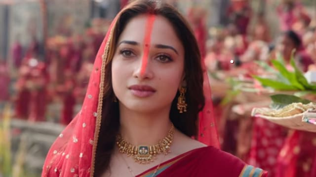  Tamannaah gets emotional during the shoot of the song ‘Chhathi Maiya’