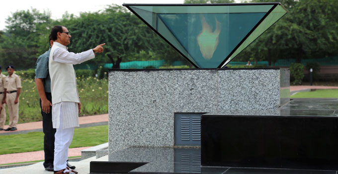 शौर्य स्मारक shivraj singh