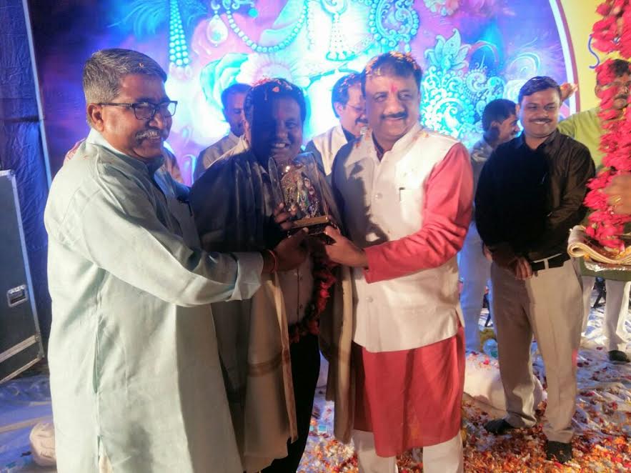 पत्रकार कृष्णा शर्मा सम्मानित 