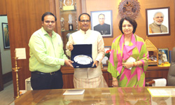 रीवा नगर निगम को वयोश्रेष्ठ सम्मान 2016