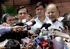 अरुण जेटली मीडिया